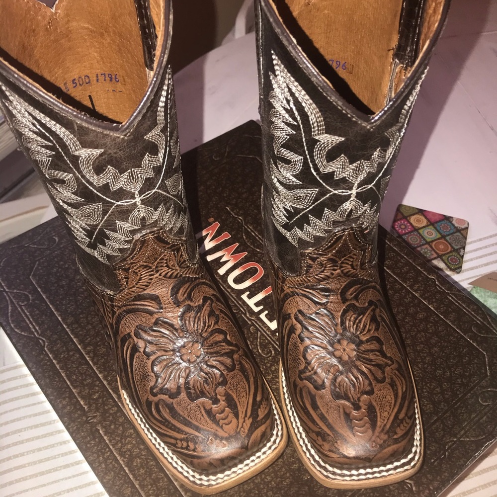Boys Cowboy Western Dress Boots